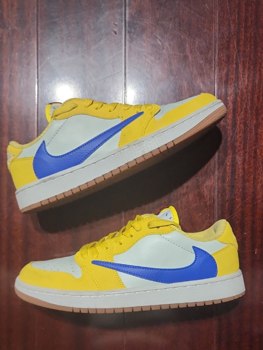 Travis Scott x Air Jordan 1 Low OG Canary Men s Size 7
